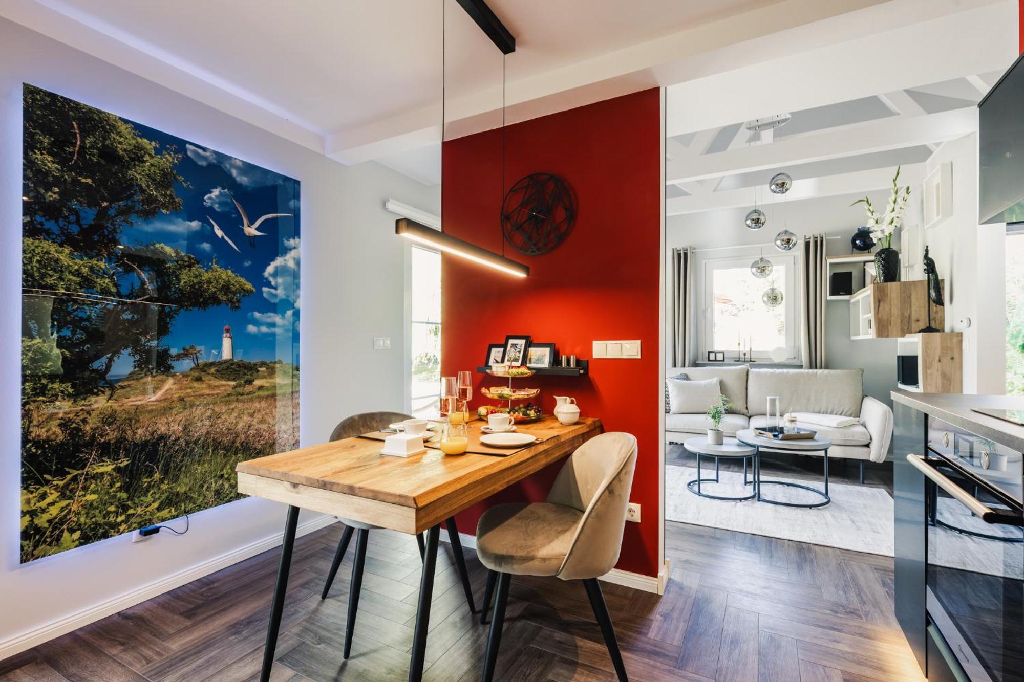 Ferienwohnung "Steernkieker" - Ankommen Und Entspannen Klausdorf  ภายนอก รูปภาพ